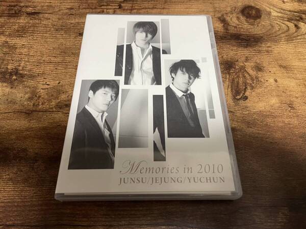 JYJ DVD「ジュンス・ジェジュン・ユチュンMemories in 2010」韓国K-POP★