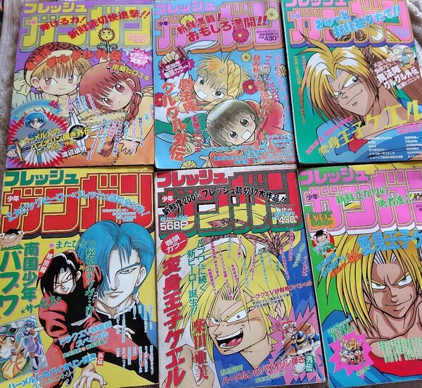 【レアマンガ誌】フレッシュガンガン6冊セット 月刊少年ガンガン増刊号1992年~1994年