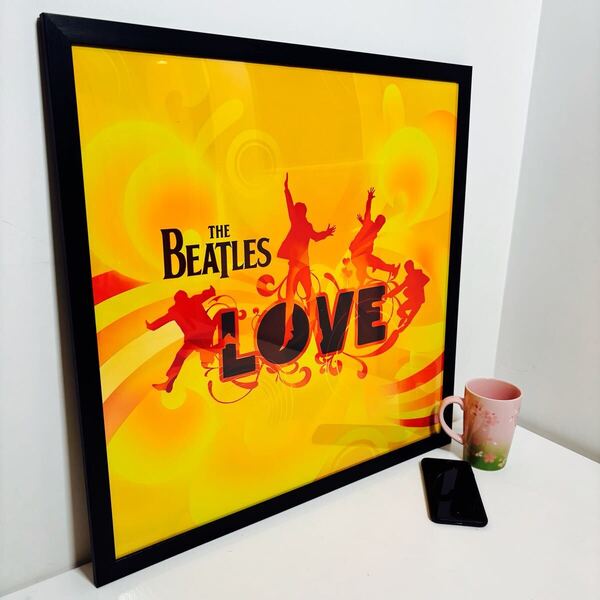 【50cm×50cmポスター】Beatlesビートルズ LOVE
