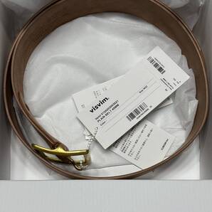 visvim PLAIN BELT 45MM SIZE:W32