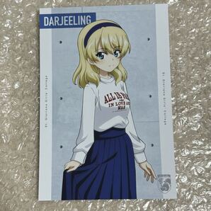 ガールズ&パンツァー 最終章 カジュアルファッション ポストカード ダージリン