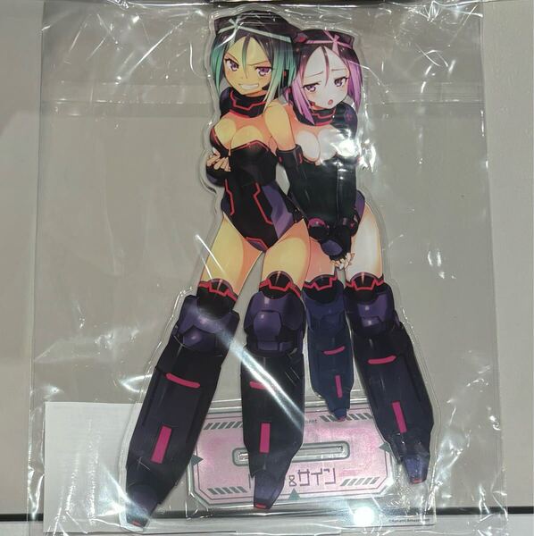 防空少女ラブキューレ 渋谷 POP UP SHOP BIGアクリルスタンド べリア&サイン