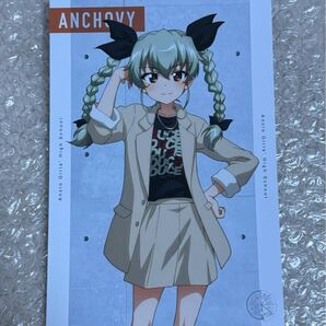 ガールズ&パンツァー 最終章 カジュアルファッション ポストカード アンチョビ