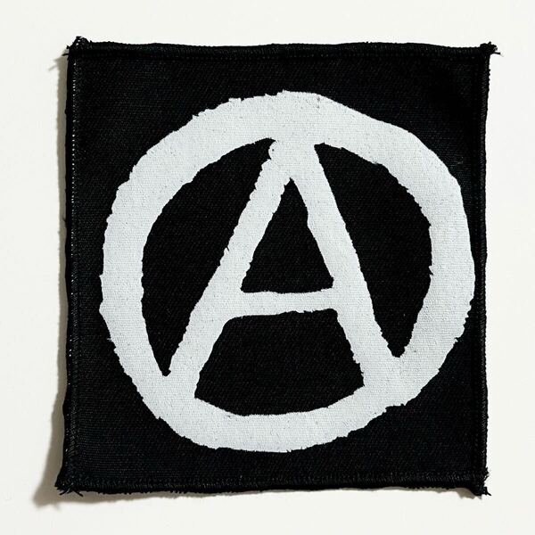 ☆新品☆アナーキー パッチ Punk(検)666 ライダース ジャケット シャツ ワッペン Discharge GBH Chaos UK Crass Sex Pistols Seditionaries