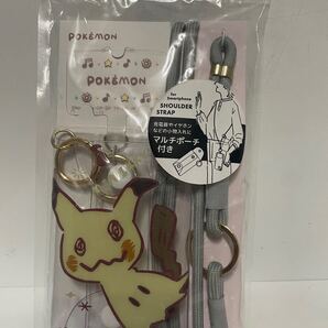 サンクレスト ポケットモンスター ポーチ付ショルダーストラップ ミミッキュ