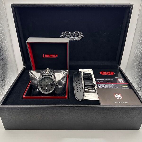 LUMINOX×BILL WALL LEATHER限定コラボモデル ルミノックス ビルウォールレザー BWL
