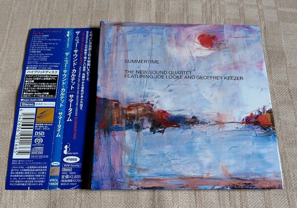 ザ・ニュー・サウンド・カルテット/The New Sound Quartet「サマータイム/Summertime」SACD HYBRID/Joe Locke/Geoffrey Keezer