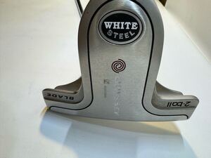 オデッセイ WHITE STEEL 2Ball BLADE-2(34インチ) ODYSSEY パター