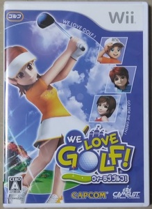 Wii WE LOVE GOLF! (ウィー ラブ ゴルフ!) 【中古品】即決