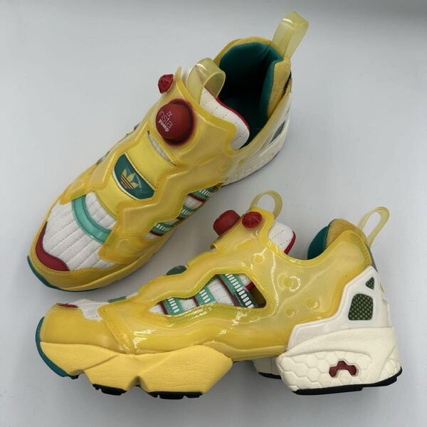 【極美品】adidas×Reebok ZX Fury エナメル 希少 26.5cm GW0364 リーボック アディダス スニーカー