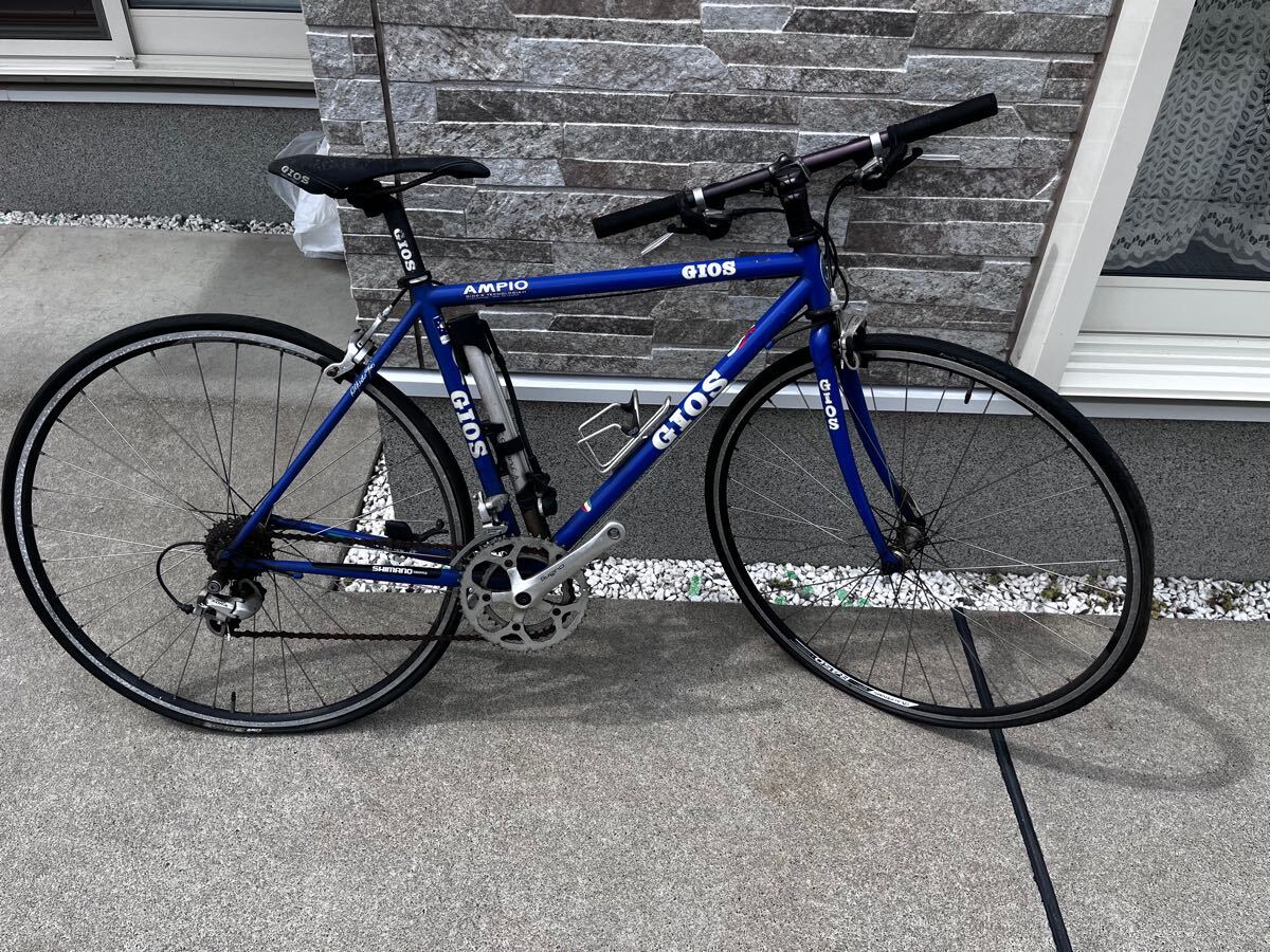 GIOS AMPIO クロスバイク ホワイト ジャンク