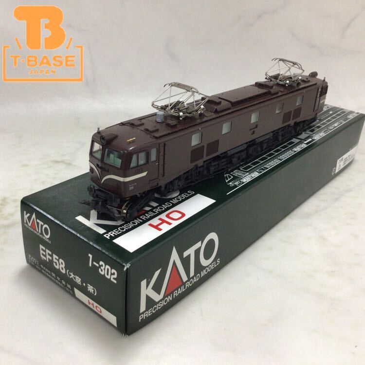 Amazon | KATO HOゲージ EF58 大窓 茶 1-302 鉄道模型 電気機関