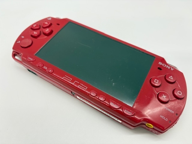 ソニー PSP2000 ディープレッド 美品 プレイステーション