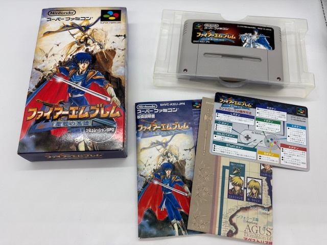 極美品】SFC スーパーファミコン ファイアーエムブレム 聖戦の