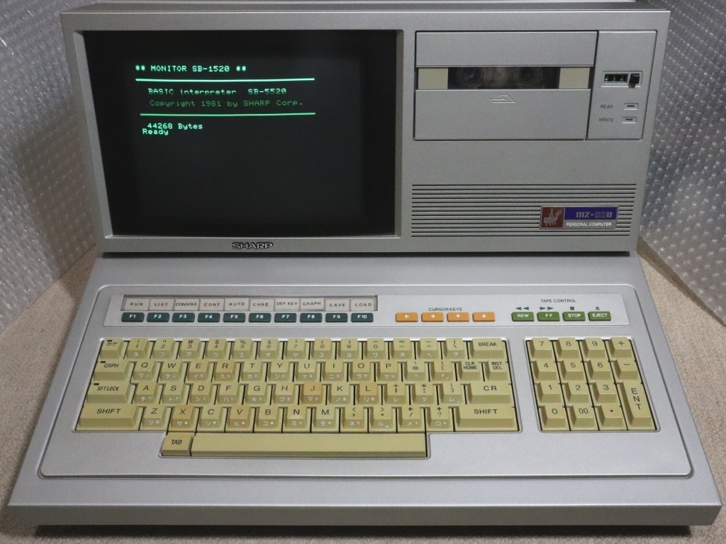 2025年最新】Yahoo!オークション -シャープ mz-80の中古品・新品 2025年最新】Yahoo!オークション -シャープ mz-80の中古品・新品