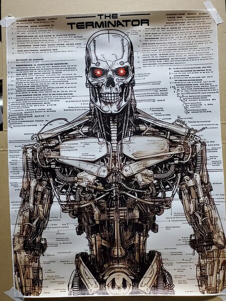 ラスト1点│ターミネーター│名作映画│ポスター│アメリカン海外雑貨│インポート品│約40cm×30cm