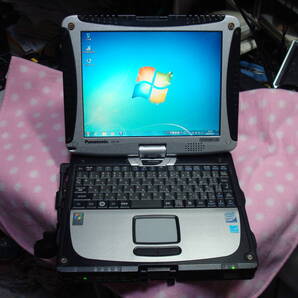 Windows 7 Intel Core2 U7500 1.06GHz Panasonic TOUGHBOOK 10.4型 CF-19GC1AXS 累積使用7020時間 完動品 送料無料