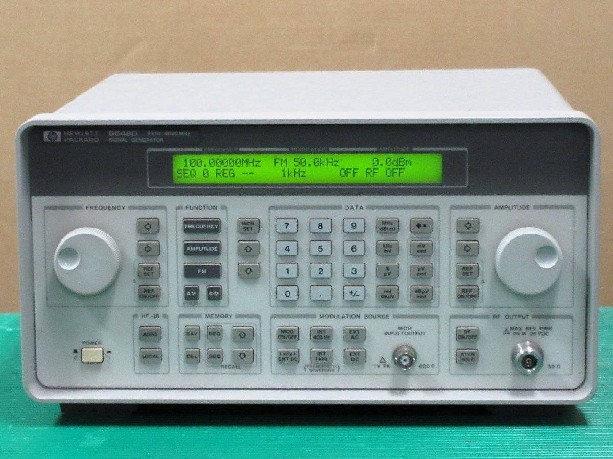 Yahoo!オークション -「hp signal generator」の落札相場・落札価格 Yahoo!オークション -「hp signal generator」の落札相場・落札価格