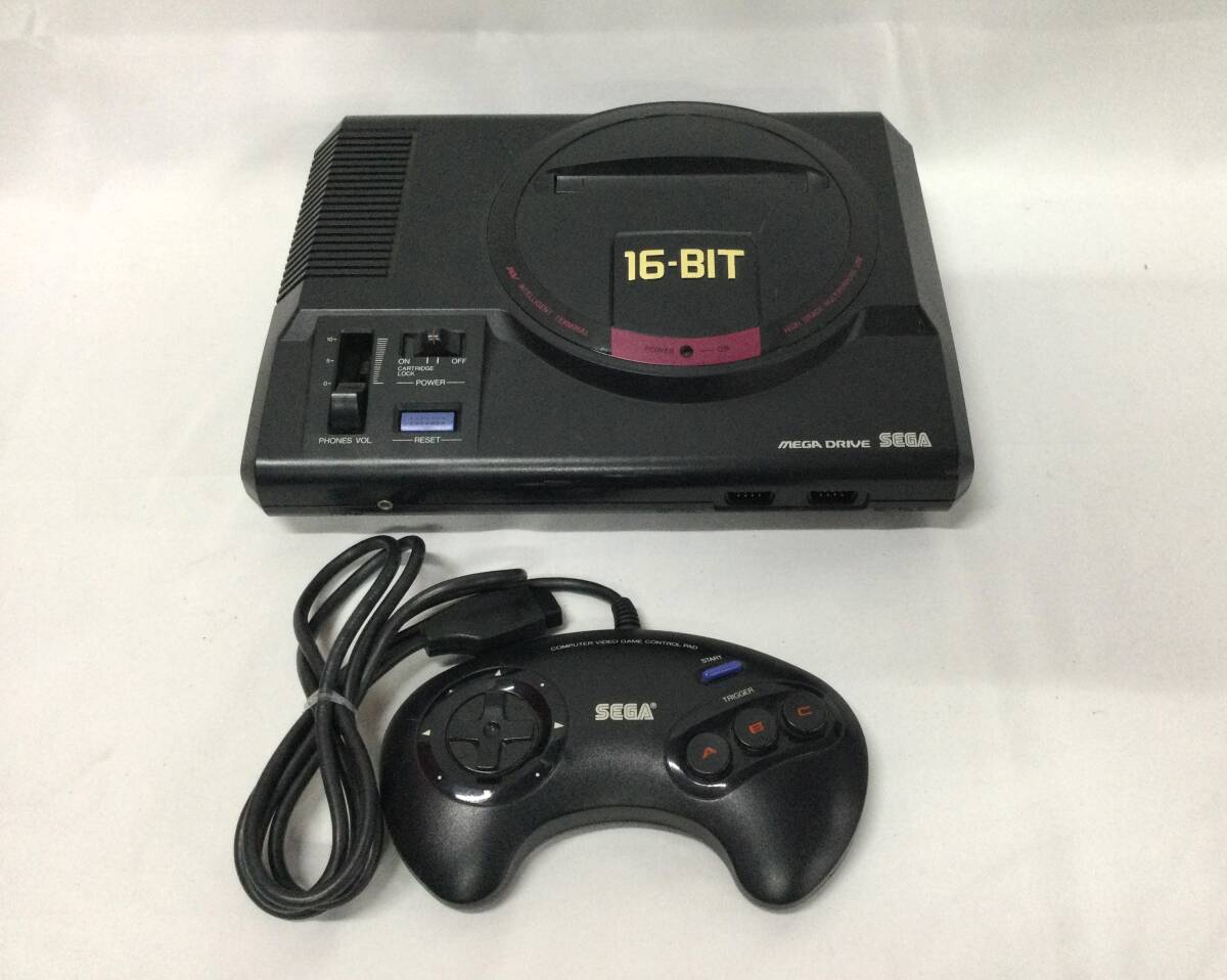 懐かしゲーム機】ジャンク品／メガドライブ 2／16BIT／HAA-2502