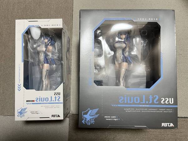 【未使用】アルター セントルイス 1/7 完成品(重装ver)+軽装verセット アズールレーン【初版品】