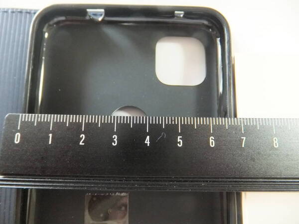 ●スマホ・ケースカバー 対応機種 Google Pixel 4a 色:ネイビー
