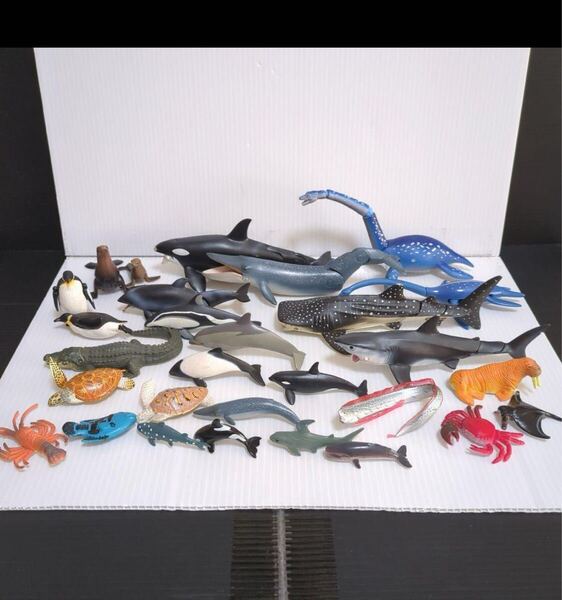 ☆美品 中古☆大量 29個 海の生き物 アニア フィギュア まとめ売り 水族館