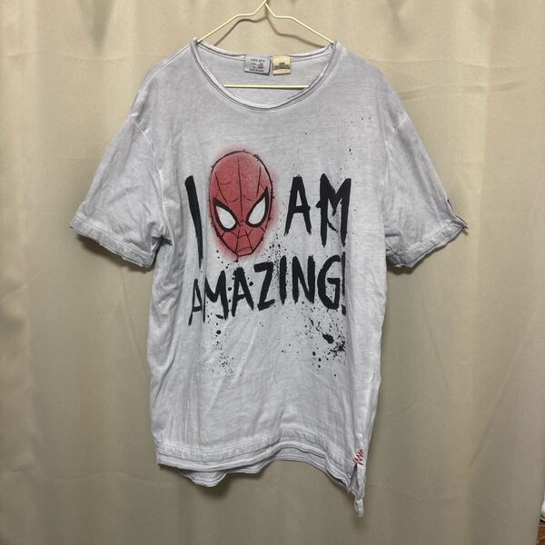 古着 ZARAキッズ boys スパイダーマン 140cm 半袖 Tシャツ