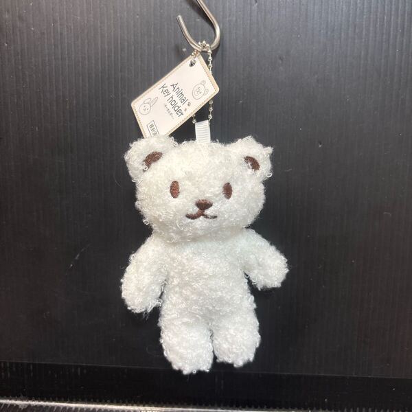 ★新品★もこもこくま マスコット ぬいぐるみマスコット キーホルダー