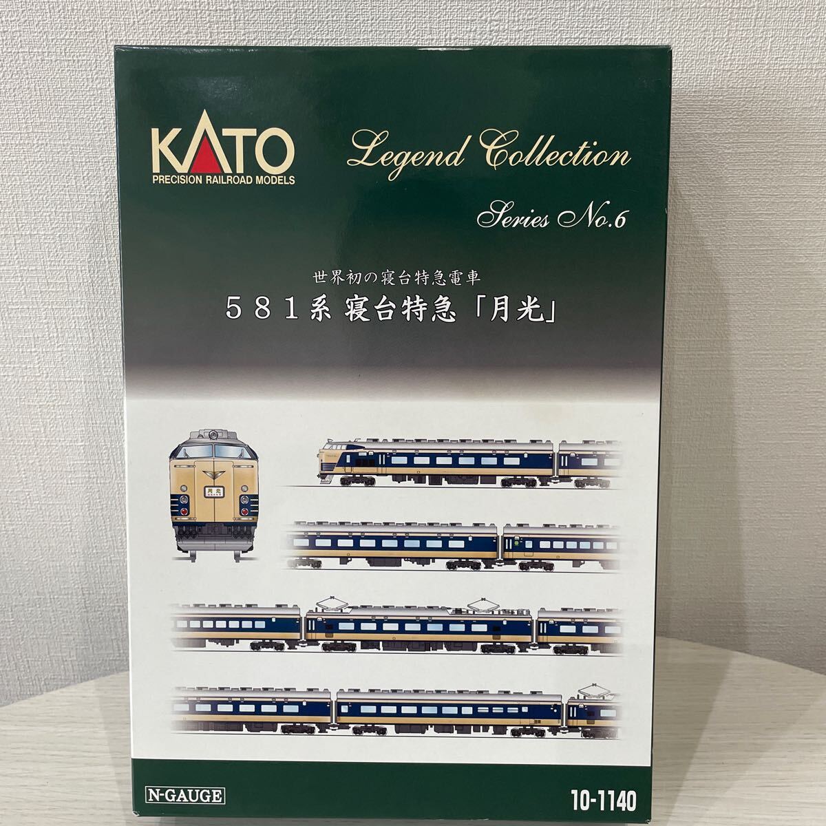 【正規品直輸入】 Yahoo!オークション -「581系月光」(JR、国鉄車輌) (Nゲージ)の 特急形電車