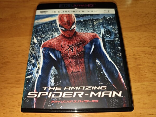 中古 送料無料 アメイジング・スパイダーマン 4K ULTRA HD & ブルーレイセット2枚組