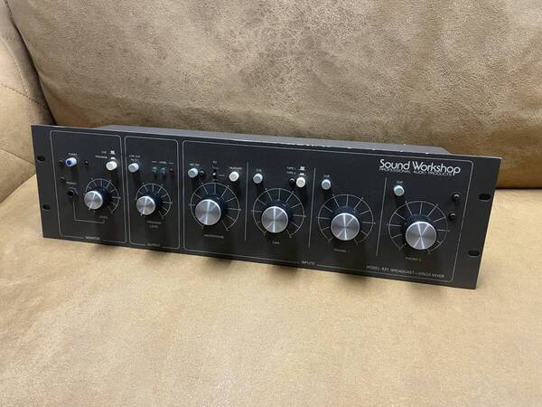 Sound Workshop Model 421 DiscoMixer 70年代 希少個体 Urei Bozak E&S ロータリーミキサー