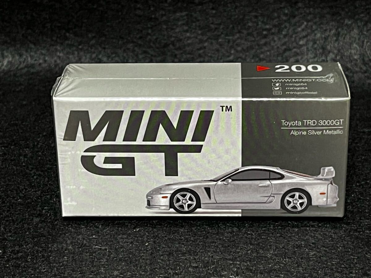 MINIGT 1:64 Toyota Supra TRD 3000GT in Silver