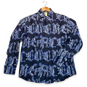 Versace Long Sleeve Open Collar Aloha Shirt Size 48 / ヴェルサーチ 長袖 オープンカラー アロハシャツ