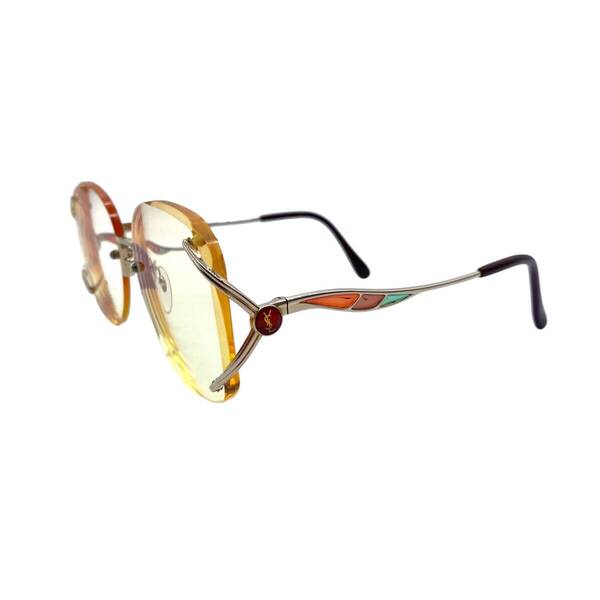 Yves Saint Laurent YSL Prescription Glasses / イブサンローラン サンローラン 度付き眼鏡 メガネ