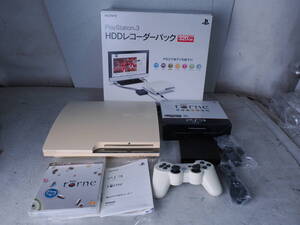 ■SONY PS3本体 プレステ3 HDDレコーダーパック トルネセット CECH-2500BLW CECH-ZD1 ジャンク
