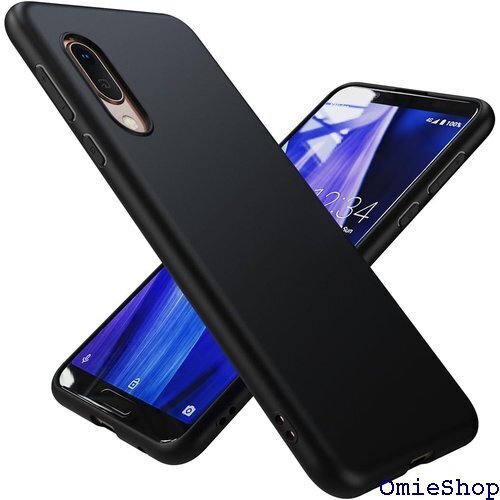 WOEXET AQUOS sense3 ケース SHV One S7 ケース 薄型 ソフト シンプル マット 黒 129