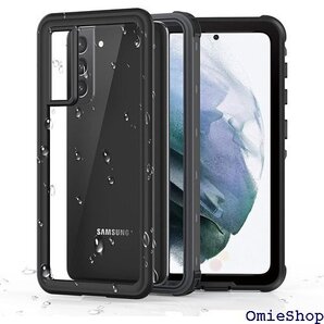 Samsung Galaxy S21 5G 防水ケース ー 浸水対策 水中撮影可 Galaxy S21 ブラック 342