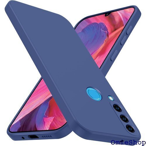 Tgaoleyd Huawei P30 Lite ケー 型液状シリコンケース 薄型 軽量 人気 青 D76-63 676