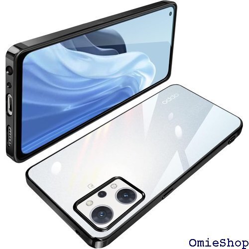 OPPO Reno9 A ケース OPPO Reno7 ソフトケース 人気 カバー ワイヤレス充電対応 ブラック 771