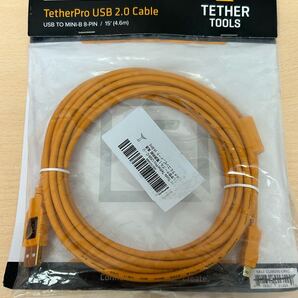 y040831a Tether Tools TetherPro USB 2.0 cable CU8015-ORG ケーブル