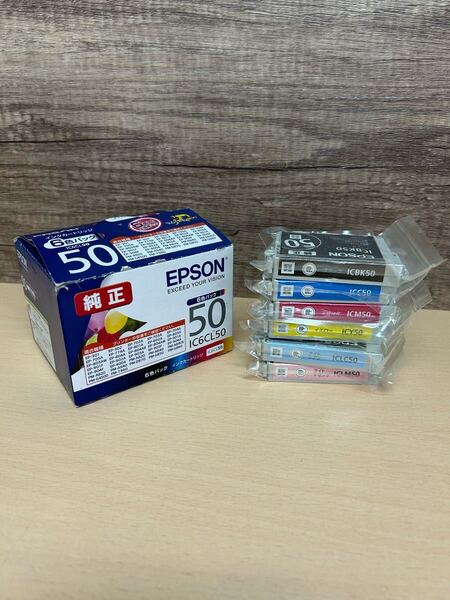 y041811a EPSON エプソン 【純正品】プリンタインク 6色セット IC6CL50 インクカートリッジ