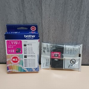 y042508k ブラザー工業 brother 【純正品】インクカートリッジ マゼンタ(大容量) LC115M