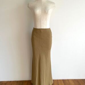シビラ/Sybilla/スカート/ロングスカート/ベージュ/美シルエット/美品良品