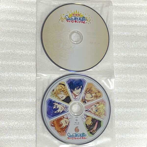 美品 うたの☆プリンスさまっ♪ マジLOVEレジェンドスター 6 +劇場版 マジLOVEキングダムBlu-ray ディスク2枚のみ うたプリ 外箱無し