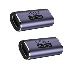 【新着商品】Type Type USB-C C C 延長コネクタ C 8K@60Hz映像出力】タイプ USB4メス 延長アダプタ【