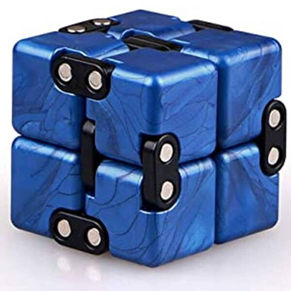 【在庫処分】QY Bokefenuo 2x2 インフィニティキューブ フィジェットトイ ストレスと不安の緩和に最適 ハンドキリング