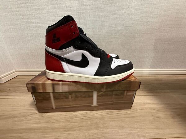 NIKE AIR JORDAN 1 RETRO HIGH OG “Black Toe”/ナイキ エア ジョーダン 1 HIGH OG Black Toe 26.0cm