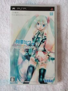 初音ミク -プロジェクト ディーヴァ-(特典なし) - PSP (shin