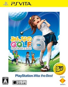 【PS Vita】みんなのGOLF 6 PlayStation Vita the Best (shin