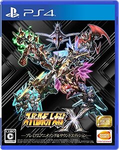 【PS4】スーパーロボット大戦X プレミアムアニメソング&サウンドエディション【早期購入特典】スーパーロボット大戦X (中古品) (shin